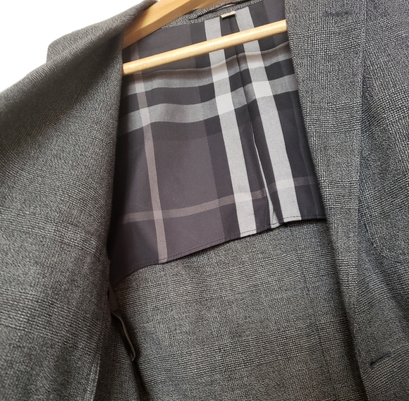 BURBERRY Blazer Mens Size 46R - Picture 3 of 6